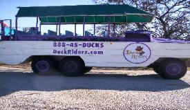 click here to duckriders for Amphibious Tours at Lake Grapevine